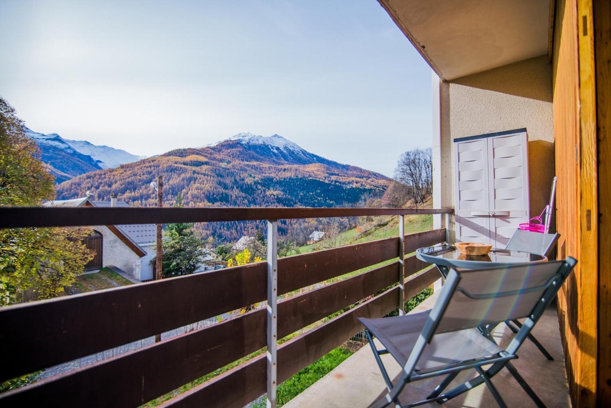 Les Tilleuls 24 - Balcon Vue Montagne Orcières Dış mekan fotoğraf